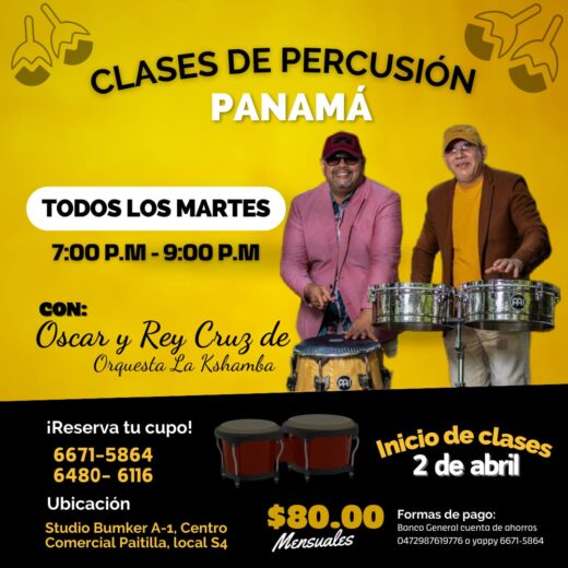 clases de percusion - hnos cruz